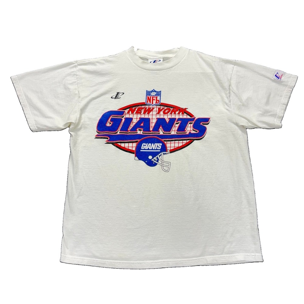 Vintage 90s Logo Athletic New York Giants T-shirt Mens Large Short Sleeves NFL